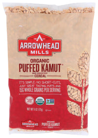 Thumbnail for Arrowhead Mills Organic Puffed Kamut Cereal -- 6 oz