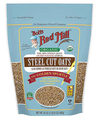 Thumbnail for Bob's Red Mill Organic Steel Cut Oats -- 24 oz