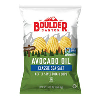 Thumbnail for Boulder Canyon Gluten Free Avocado Oil Classic Sea Salt Kettle Cooked Potato Chips