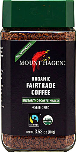 Mount Hagen Organic Fair Trade Instant Coffee Decaffeinated -- 3.53 oz