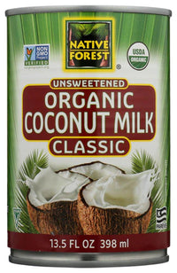 Thumbnail for Native Forest Unsweetened Organic Coconut Milk Classic -- 13.5 fl oz
