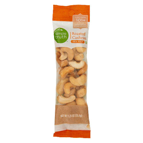 Simple Truth Roasted Cashews Sea Salt -- 1.25 oz